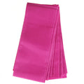 Satin Chair Bow Sash, 6-Inch x 9-Feet, 6 Count, Fuchsia