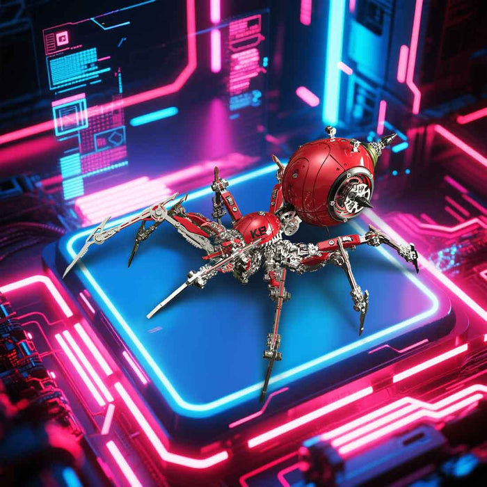 Scarlet Gearling KB War Spider – Armed Edition with Weapon Loadout