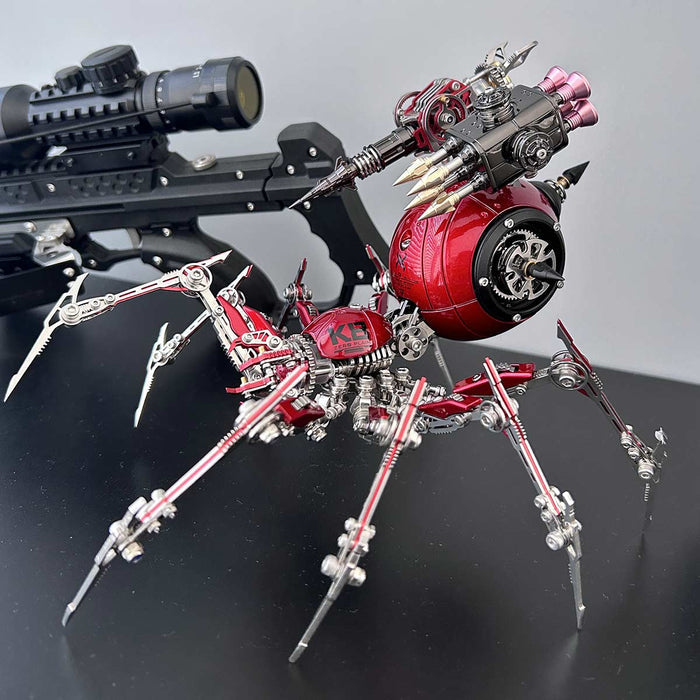 Scarlet Gearling KB War Spider – Armed Edition with Weapon Loadout