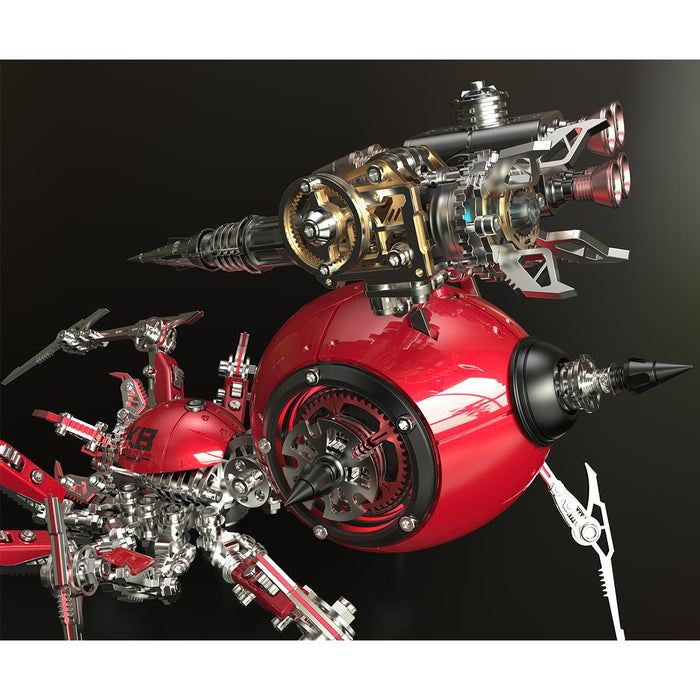 Scarlet Gearling KB War Spider – Armed Edition with Weapon Loadout