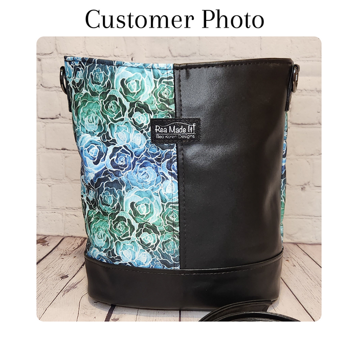 Seaglass Roses | 18" Luxe Vinyl Roll - Mid-Weight