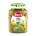 Sera Cagla Pickled Green Almonds bring a unique and refreshing taste from Türkiye straight to your table.