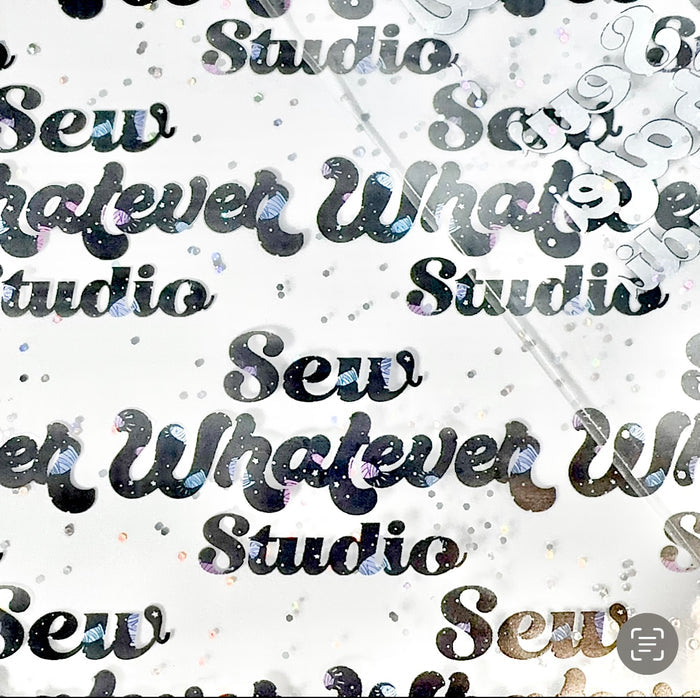Sew Whatever Studio Confetti | 18" Clear TPU Vinyl Roll