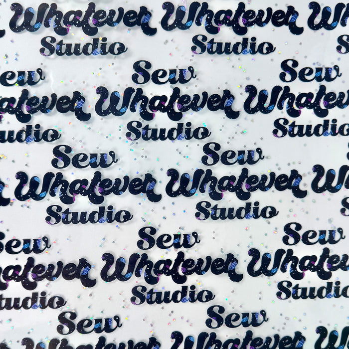 Sew Whatever Studio Confetti | 18" Clear TPU Vinyl Roll