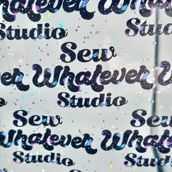 Sew Whatever Studio Confetti | 18" Clear TPU Vinyl Roll