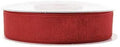 Sheer Organza Ribbon, 5/8-inch, 25-yard, Red