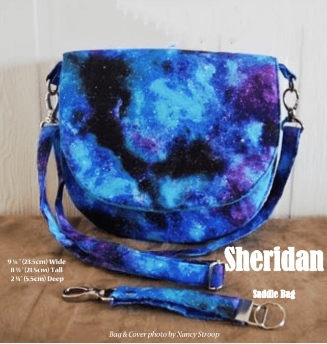 Sheridan Saddle Bag by Nancy Stroop Patterns | Hardware Kit