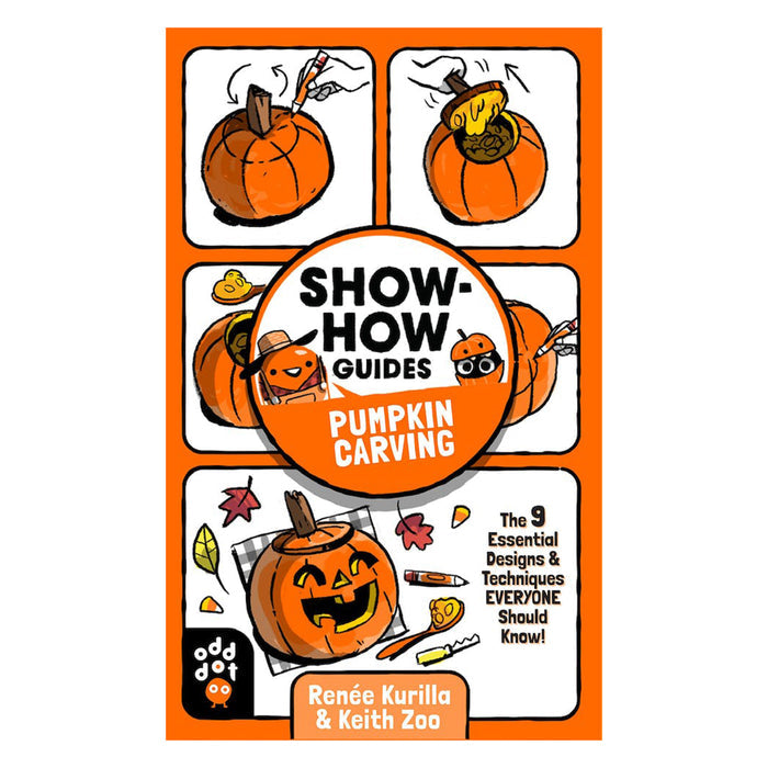 Macmillan Show-How Guides Pumpkin Carving paperback book front cover.