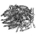 Silver French Clip, 60mm, 100-Piece