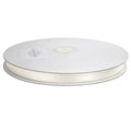 Single Face Satin Ribbon, 1/4-Inch, 100 Yards, Antique White