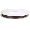 Single Face Satin Ribbon, 1/4-Inch, 100 Yards, Chocolate Brown