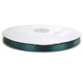 Single Face Satin Ribbon, 1/4-Inch, 100 Yards, Hunter Green