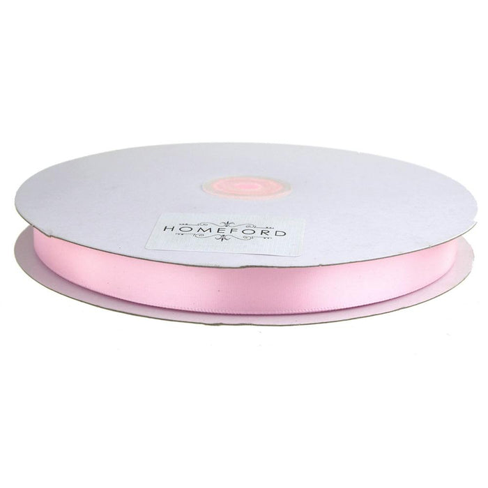 Single Face Satin Ribbon, 5/8-Inch, 100-Yard, Light Pink