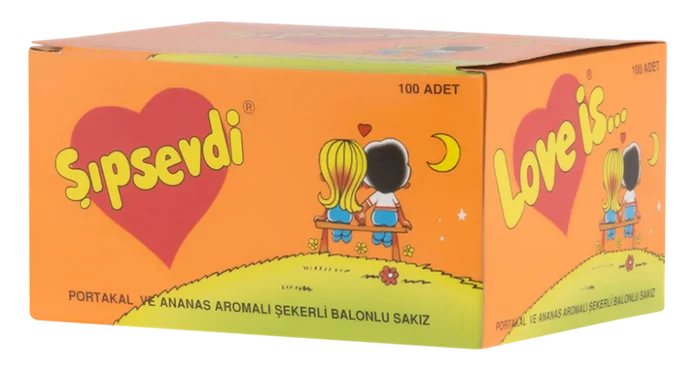ŞıpsevdiPortakal&AnanasAromalıSakız100'lü