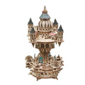 Sky Castle Music Box 3D Wooden Model Kit 534PCS