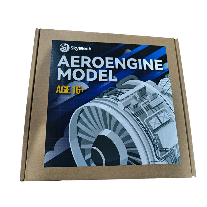SKYMECHMAN PT6A Turboprop Engine Model Kit that Works - Build Your Own Turboprop Engine