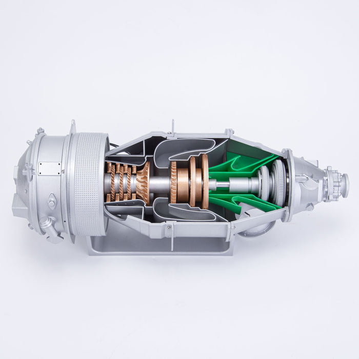 SKYMECHMAN PT6A Turboprop Engine Model Kit that Works - Build Your Own Turboprop Engine