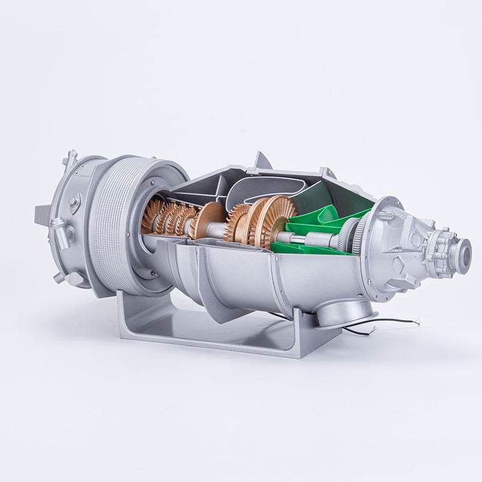 SKYMECHMAN PT6A Turboprop Engine Model Kit that Works - Build Your Own Turboprop Engine