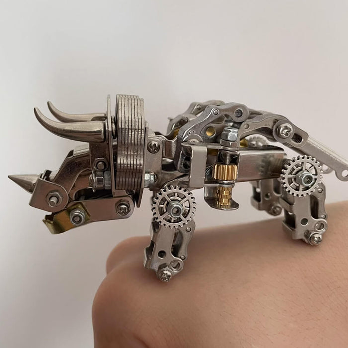 Small Triceratops 3D DIY Metal Model Kits