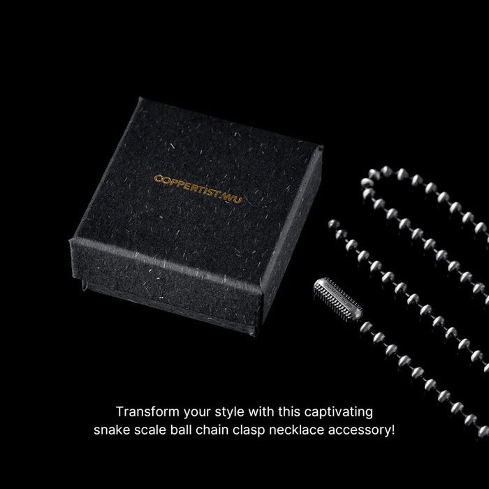 Snake Ball Necklace Chain