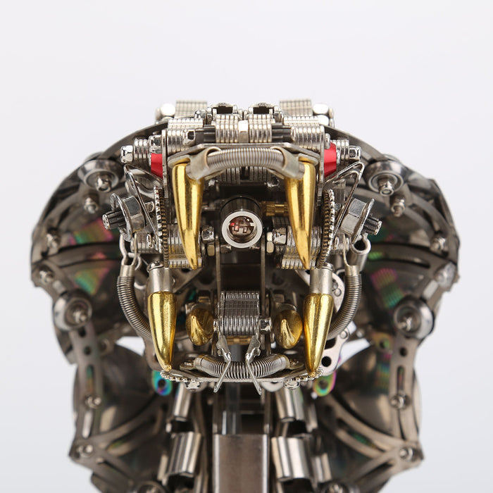 Snake Cobra Sculpture 33D Metal Puzzle Mechanical Punk Assembly Model 400+PCS (pre-sale)