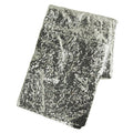 Sparkling Sequins Square Fabric Table Overlay, Silver, 72-Inch x 72-Inch