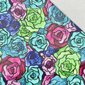 Stained Glass Roses | 18" Luxe Vinyl Roll - Mid-Weight