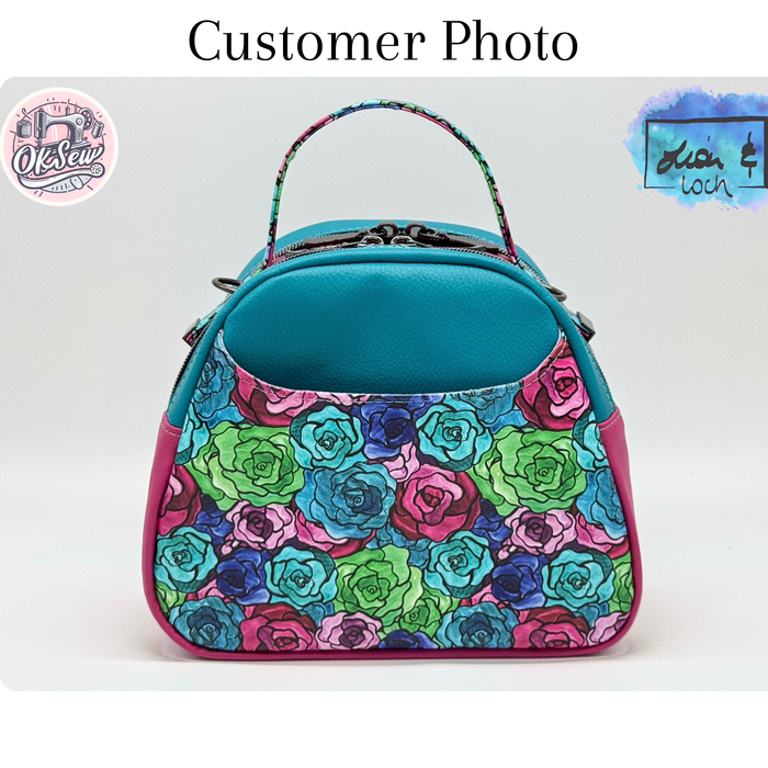 Stained Glass Roses | 18" Luxe Vinyl Roll - Mid-Weight