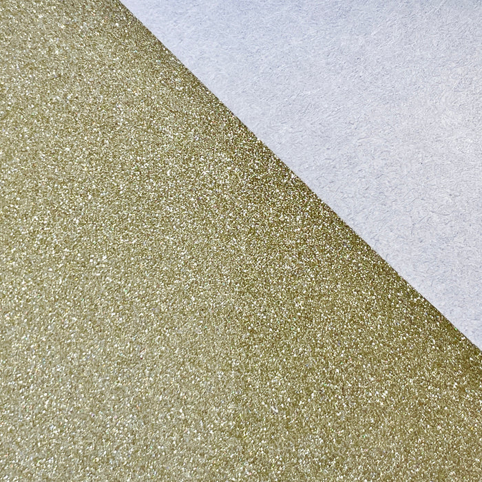 Starlight Gold | 18" Luxe Glitter Vinyl Roll