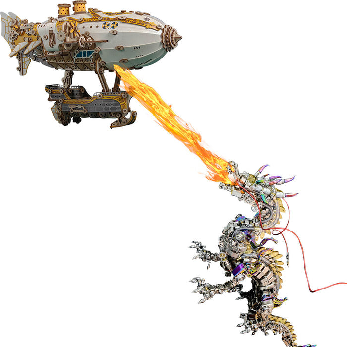 Chinese Dragon / White