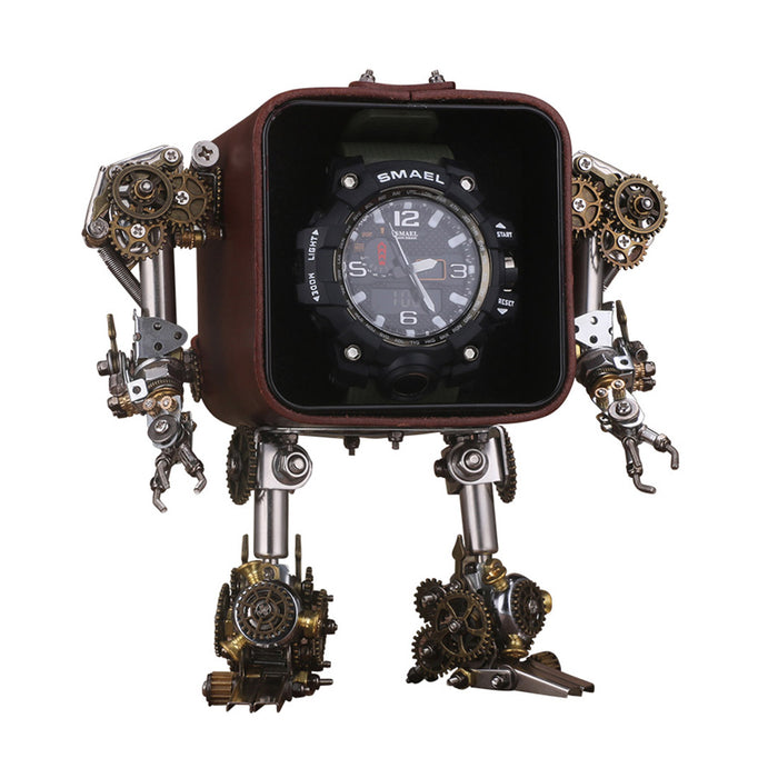 Steampunk Assembly Chronos Robotic Watch Stand Timepiece Display 540Pcs+