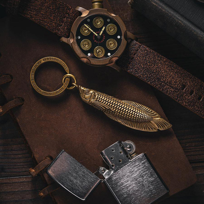 Steampunk Brass Arowana Box Cutter