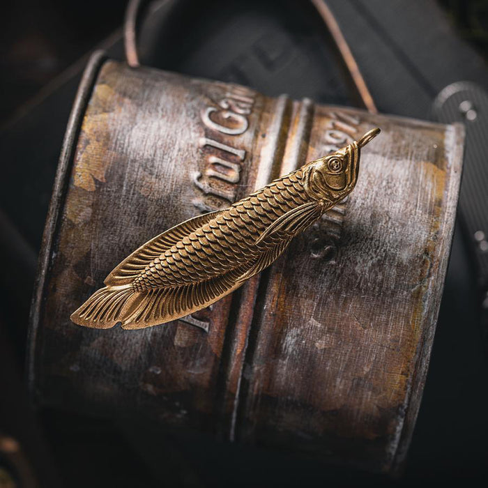 Steampunk Brass Arowana Box Cutter