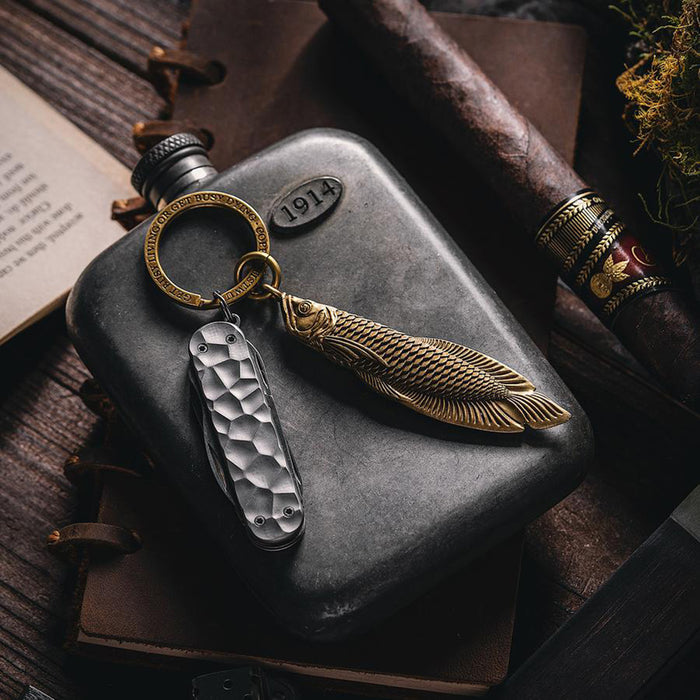 Steampunk Brass Arowana Box Cutter