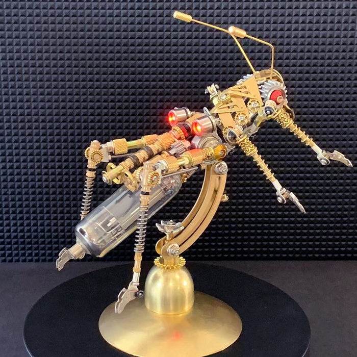 Steampunk Clockpunk Mechanical Locust Bug 3D Metal Kits