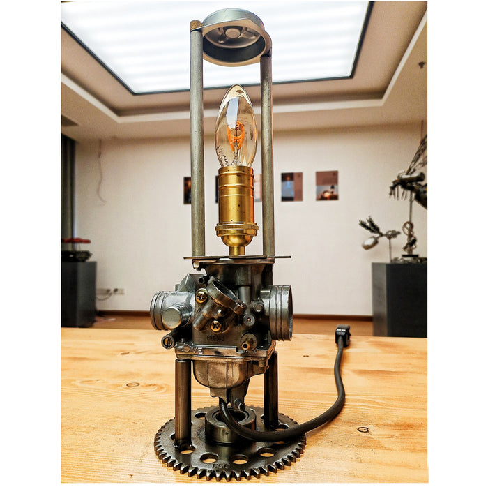 Steampunk Cool Lamp Industrial Metal Model for Home Decor