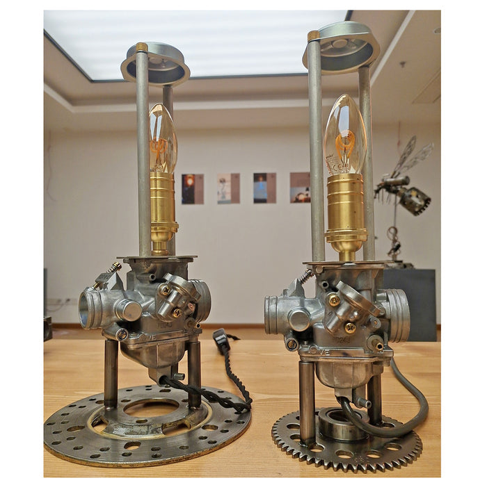 Steampunk Cool Lamp Industrial Metal Model for Home Decor