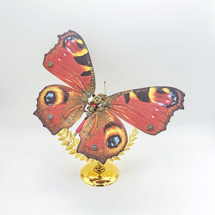 Steampunk Dead Leaf Butterfly 3D Metal Model Kit for Insect Lovers