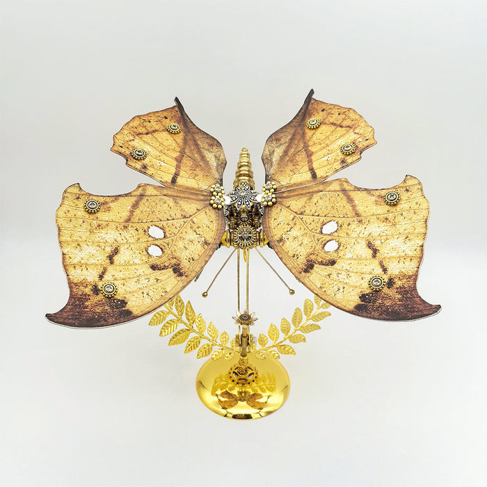 Steampunk Dead Leaf Butterfly 3D Metal Model Kit for Insect Lovers