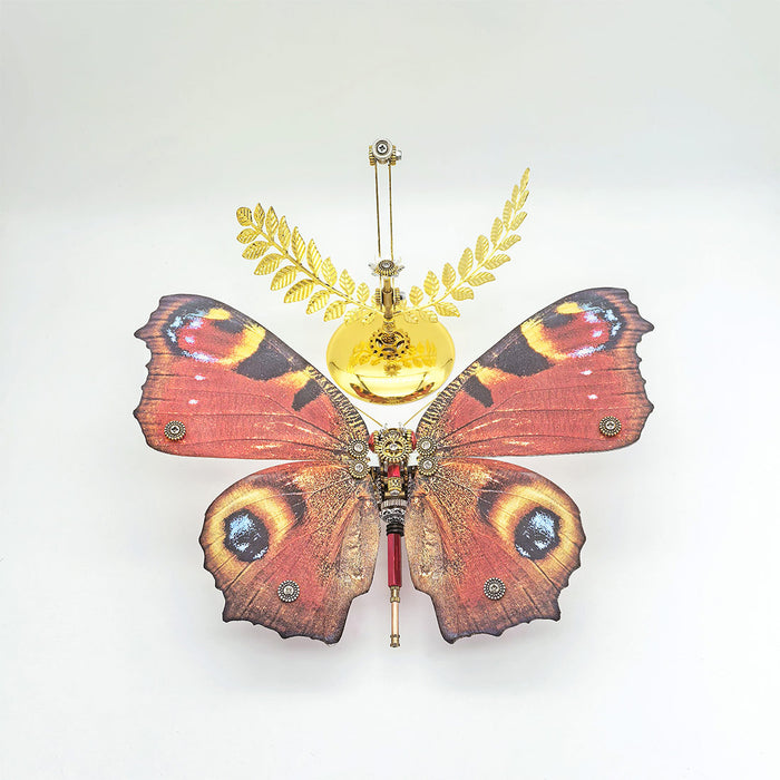Steampunk Dead Leaf Butterfly 3D Metal Model Kit for Insect Lovers