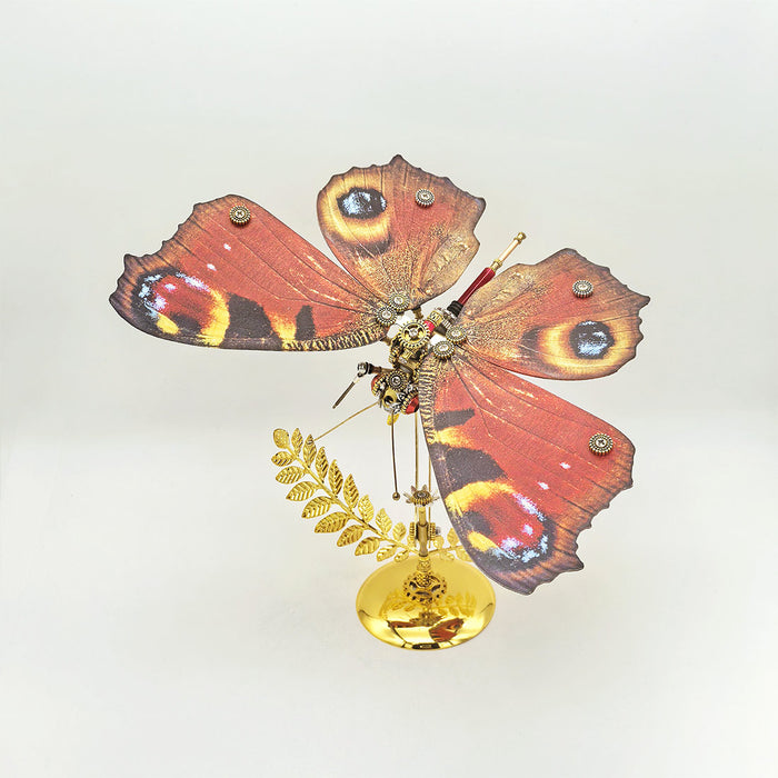 Steampunk Dead Leaf Butterfly 3D Metal Model Kit for Insect Lovers