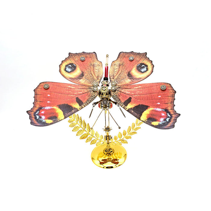 Steampunk Dead Leaf Butterfly 3D Metal Model Kit for Insect Lovers