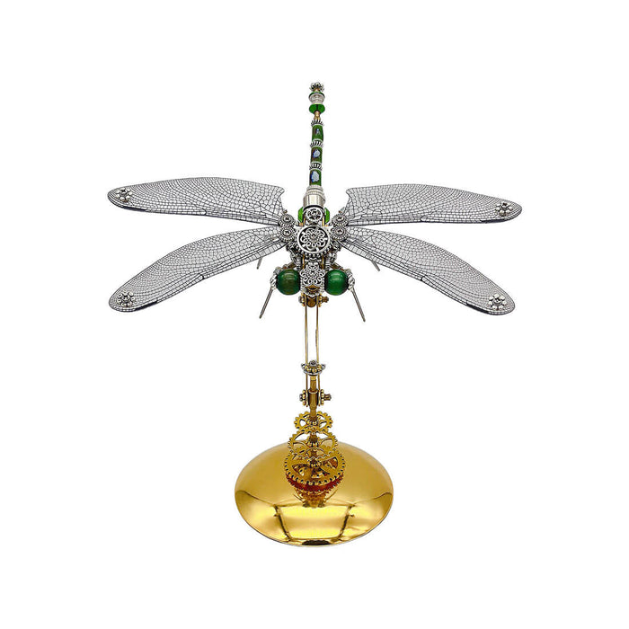 Steampunk Lesser Emperor Dragonfly 3D Mechanical Insect DIY Assembly Model (200+PCS)