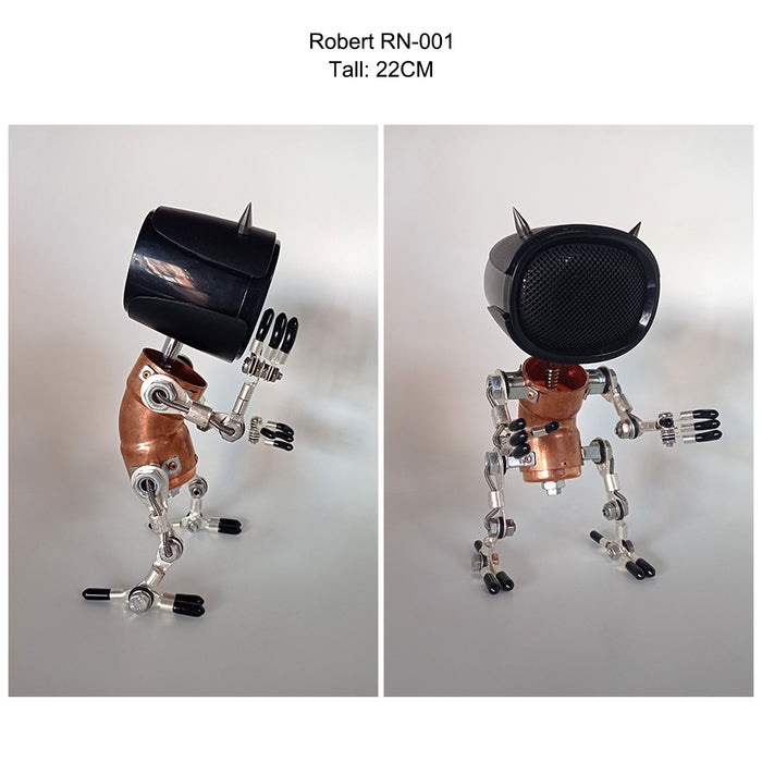 Steampunk Little Evil Musician Figure with  Bluetooth Wireless Speaker