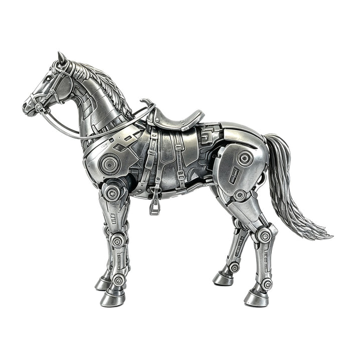 Steampunk Mechanical Horse Metal Model Kit DIY Assembly Desk Sculpture