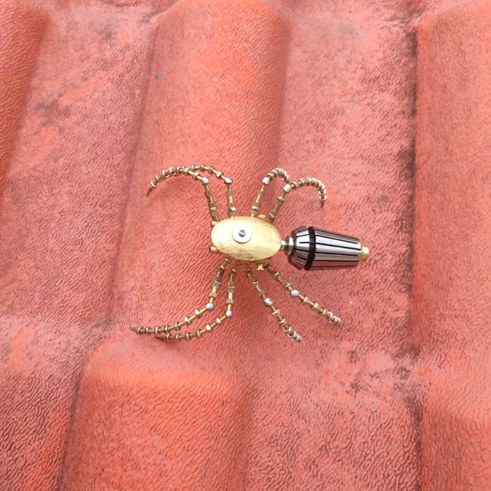 Steampunk Metal Wolf Spider Model
