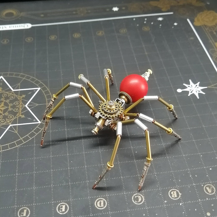 Steampunk Miniature Brass Spider 3D Metal Puzzle for Kids
