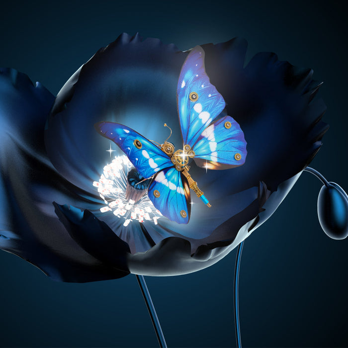 Steampunk Morpho Butterfly Kits for Butterfly Lovers Steampunk Decor