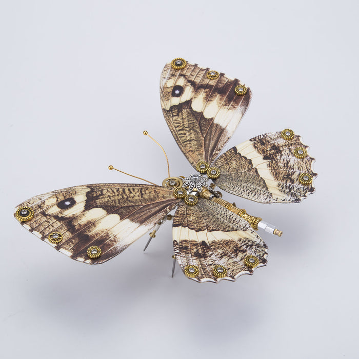 Steampunk Owl butterfly 3D DIY Kits Caligo Eurilochus 150PCS+