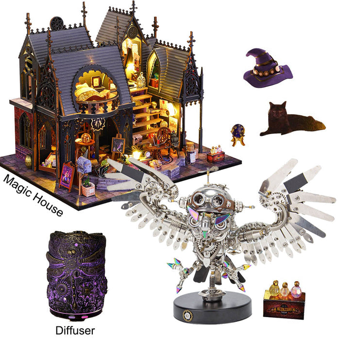 Owl with Witch's Home